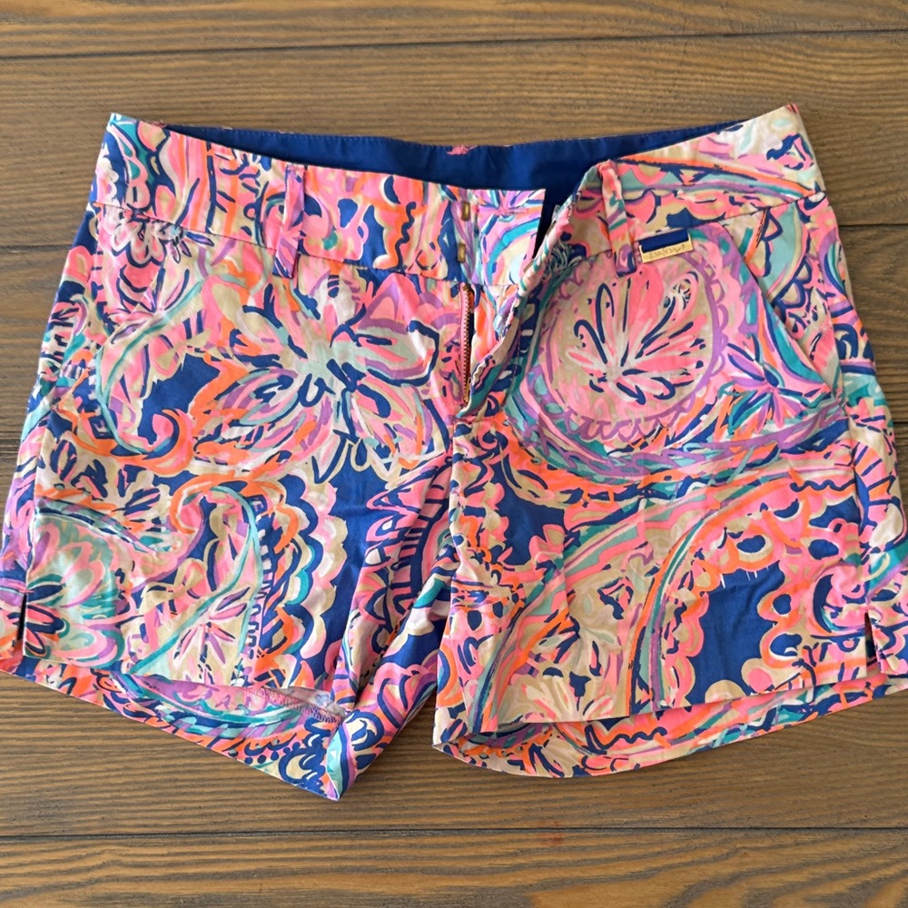 Lilly Pulitzer Pink and Blue Shorts
